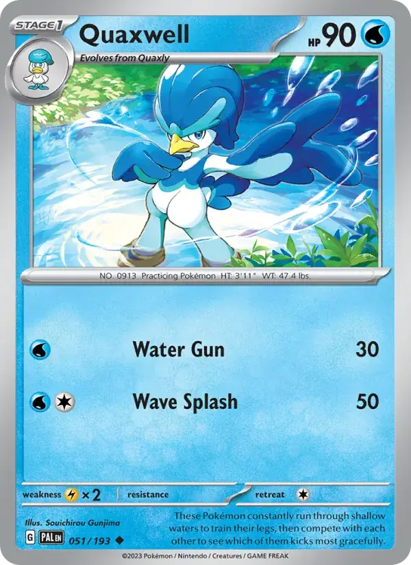 Quaxwell - 051/279 - Paldea Evolved