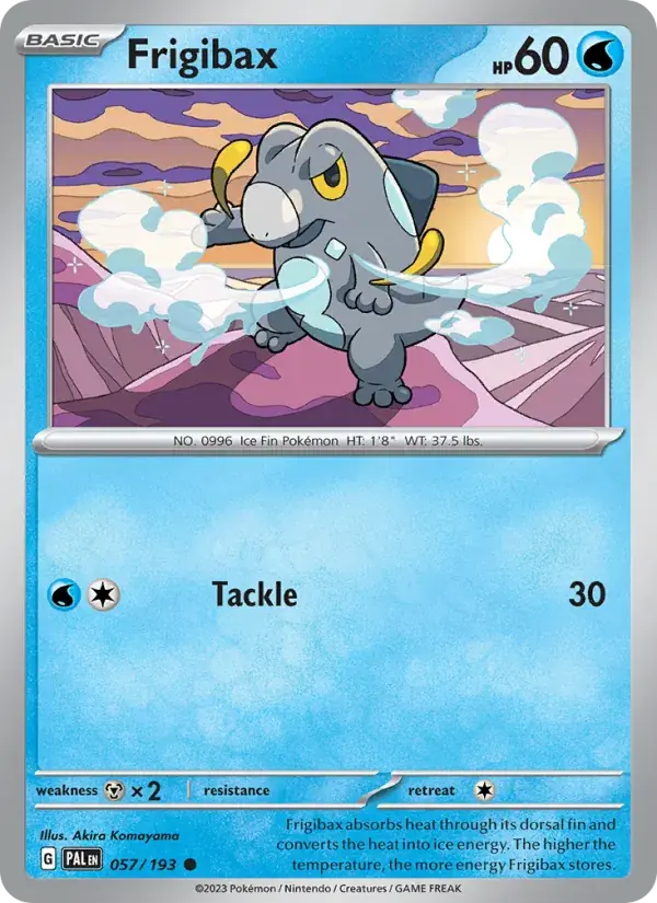 Frigibax - 057/279 - Paldea Evolved