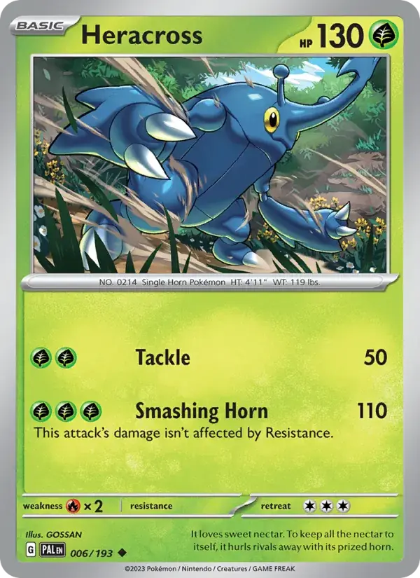 Heracross - 006/279 - Paldea Evolved