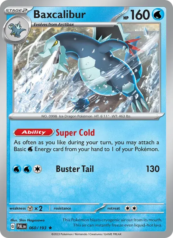 Baxcalibur - 060/279 - Paldea Evolved