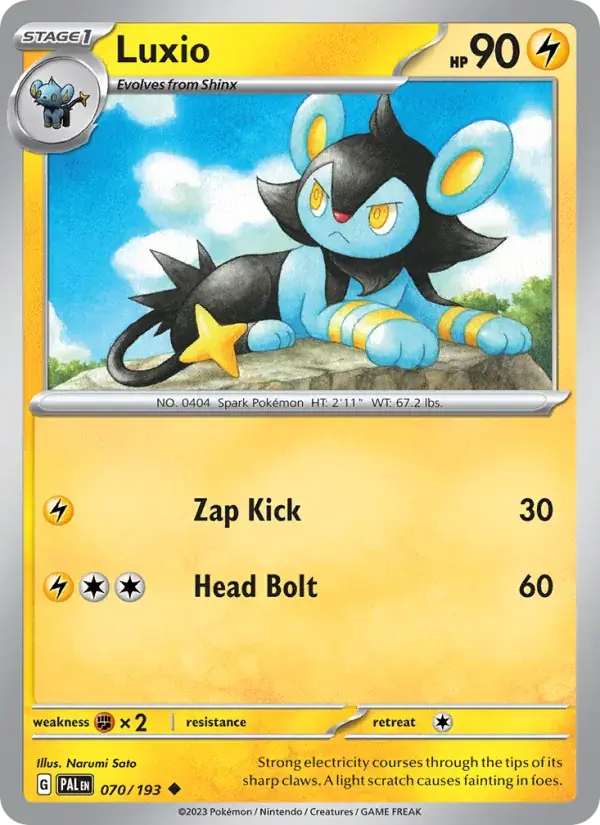 Luxio - 070/279 - Paldea Evolved
