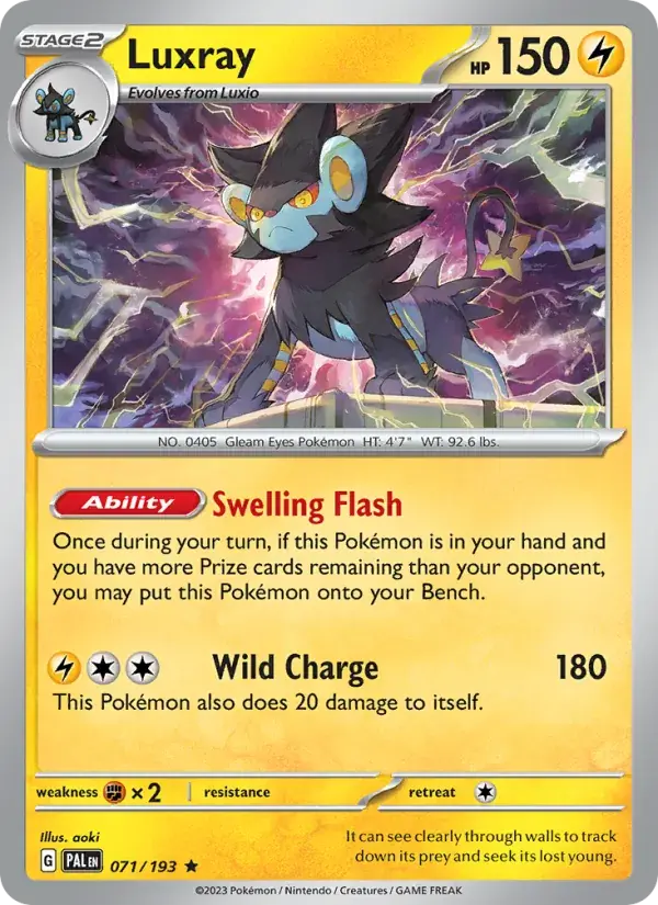 Luxray - 071/279 - Paldea Evolved