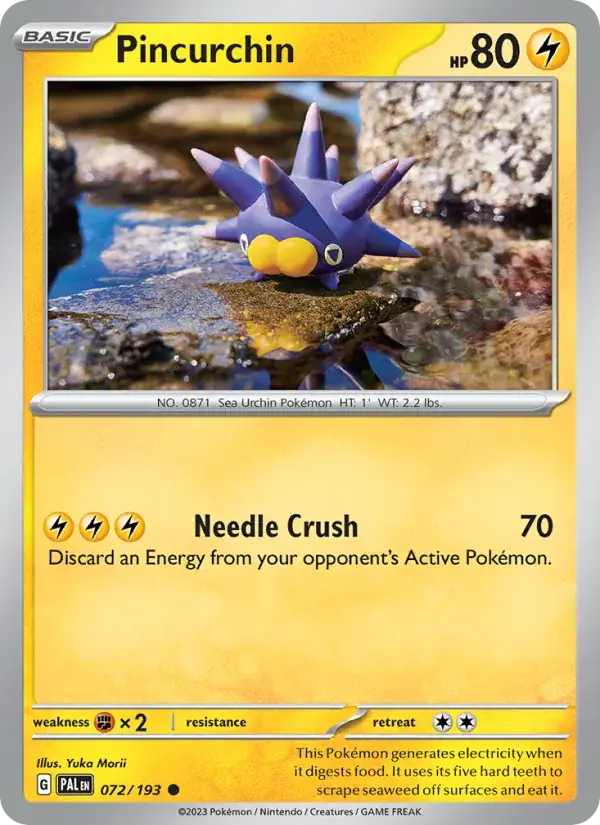 Pincurchin - 072/279 - Paldea Evolved