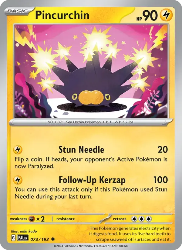 Pincurchin - 073/279 - Paldea Evolved