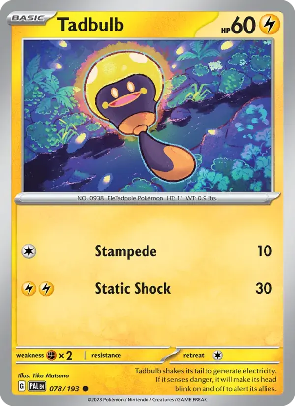 Tadbulb - 078/279 - Paldea Evolved