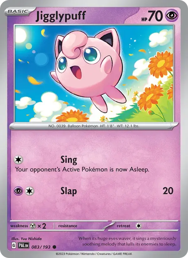 Jigglypuff - 083/279 - Paldea Evolved