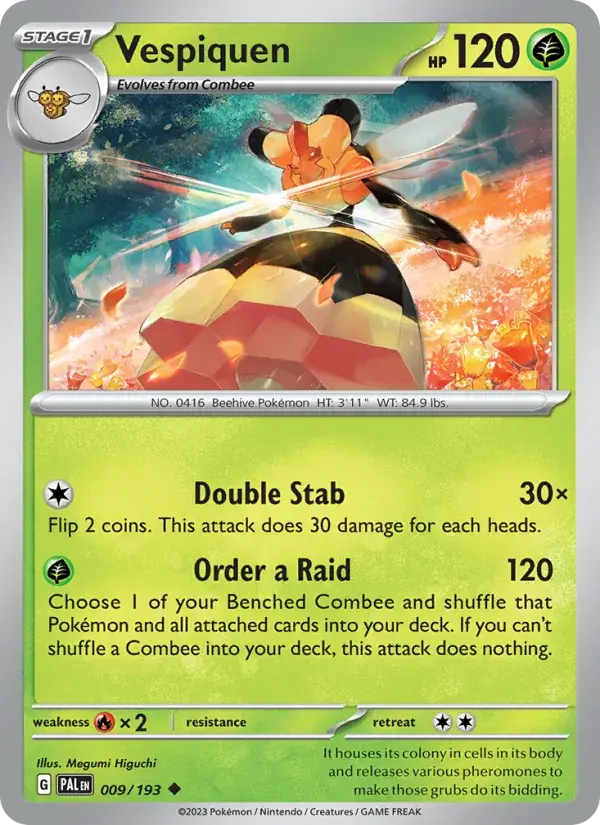 Vespiquen - 009/279 - Paldea Evolved