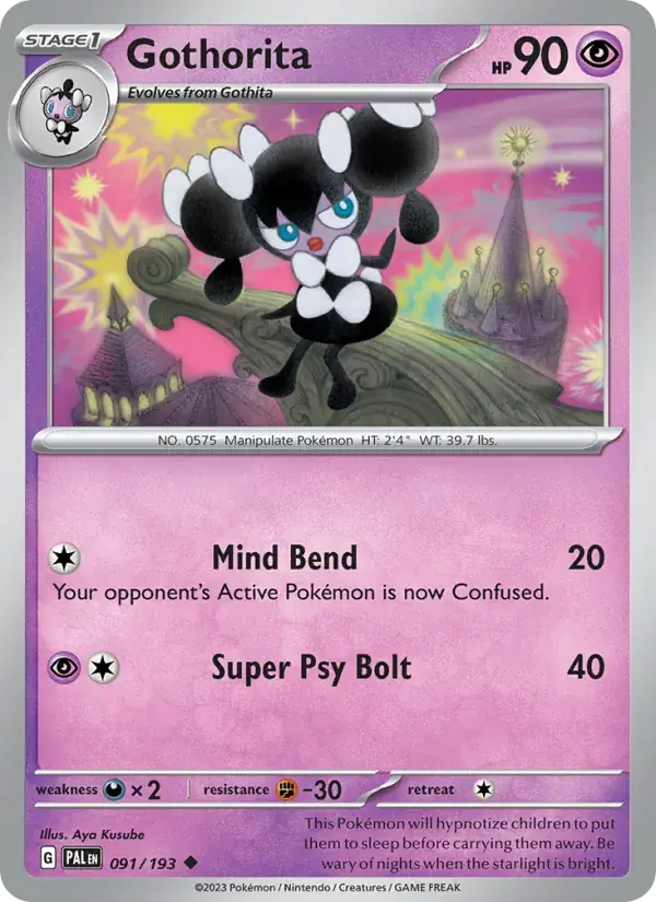 Gothorita - 091/279 - Paldea Evolved