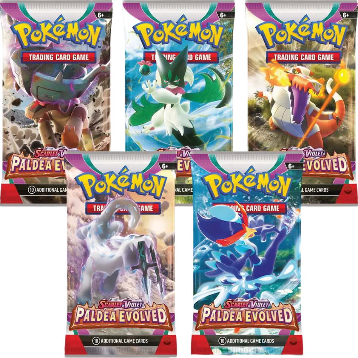 Paldea Evolved: Booster Pack Art Set