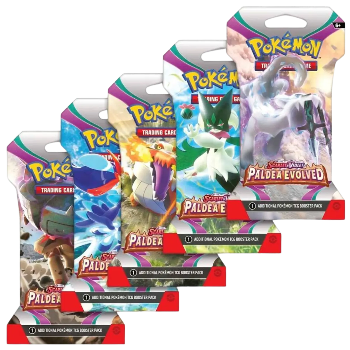 Paldea Evolved Sleeved Booster Pack Art Set