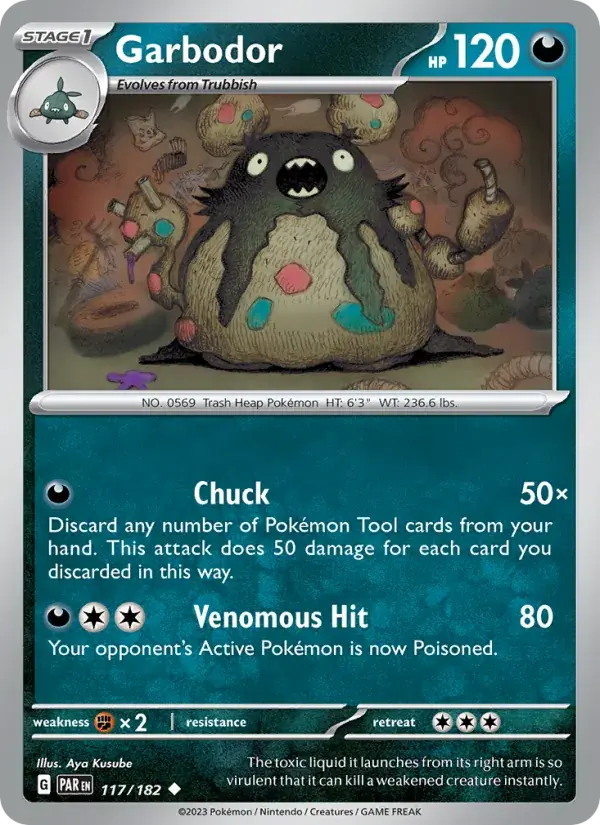 Garbodor - 117/266 - Paradox Rift