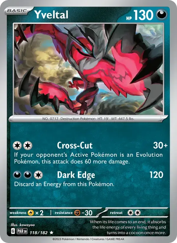 Yveltal - 118/266 - Paradox Rift