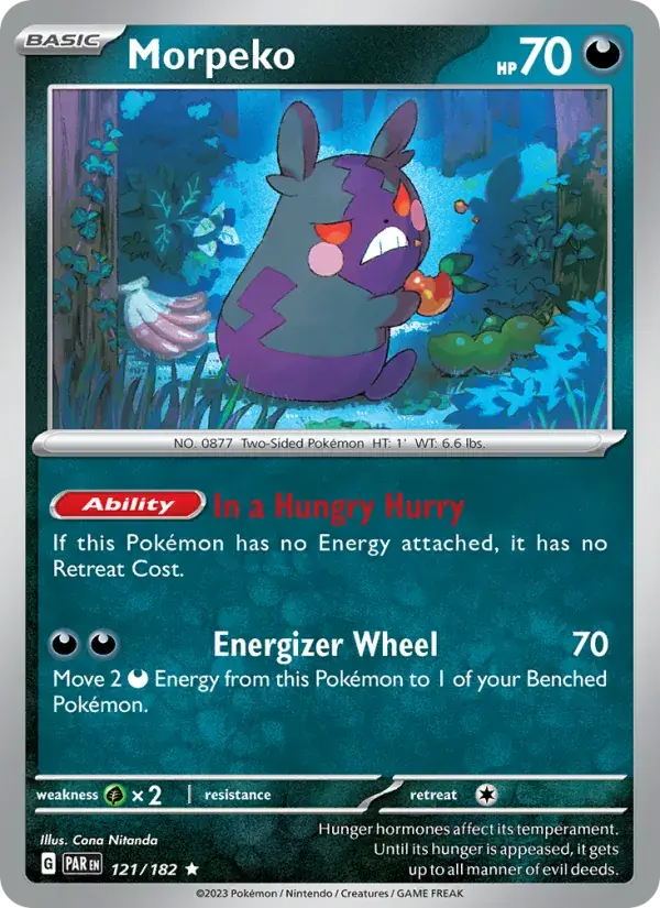 Morpeko - 121/266 - Paradox Rift