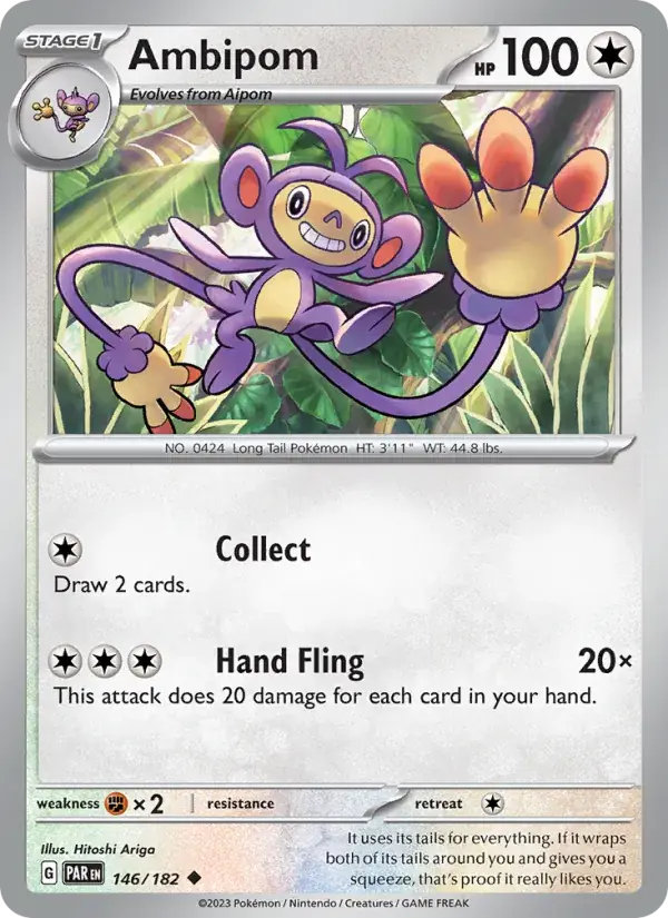Ambipom - 146/266 - Paradox Rift