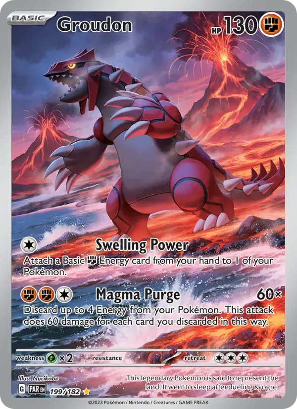 Groudon - 199/266 - Paradox Rift