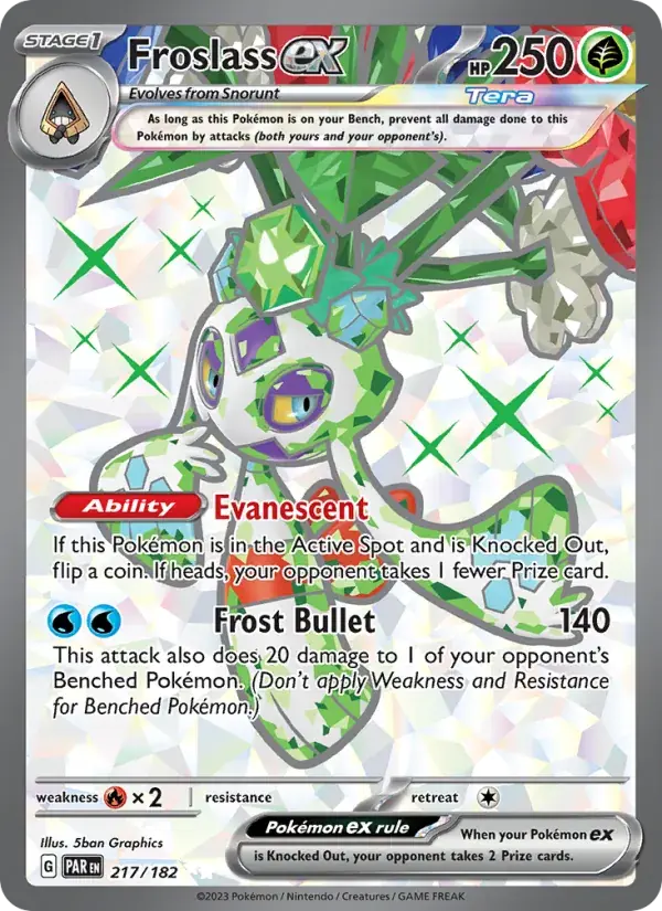 Froslass ex - 217/266 - Paradox Rift