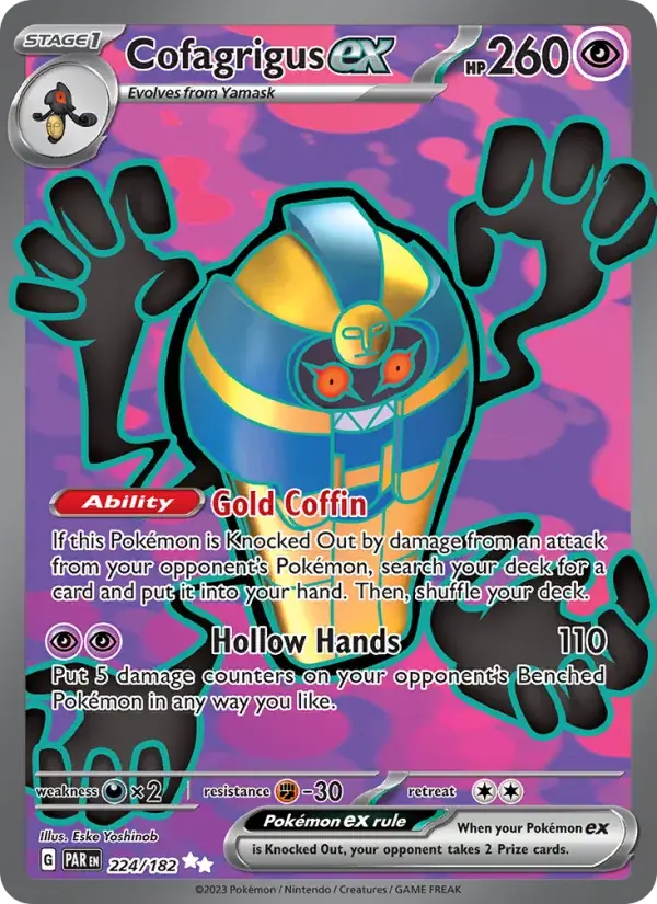 Cofagrigus ex - 224/266 - Paradox Rift