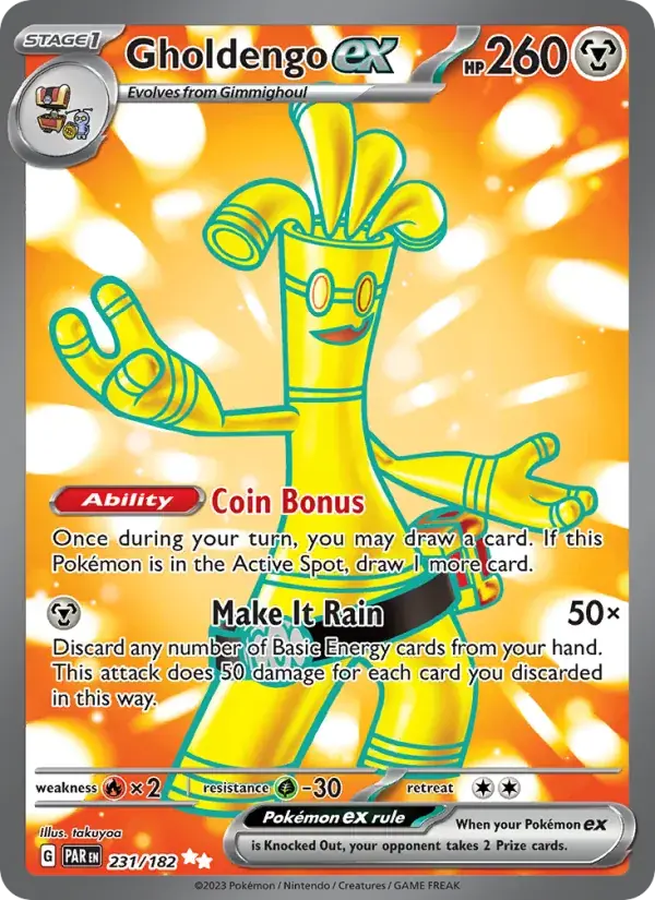 Gholdengo ex - 231/266 - Paradox Rift