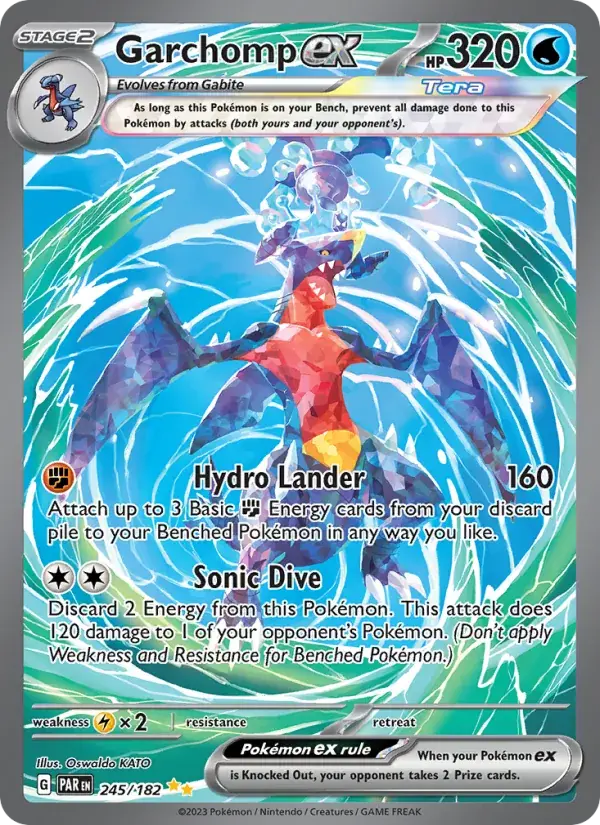Garchomp ex - 245/266 - Paradox Rift