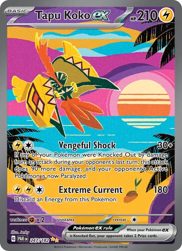 Tapu Koko ex - 247/266 - Paradox Rift