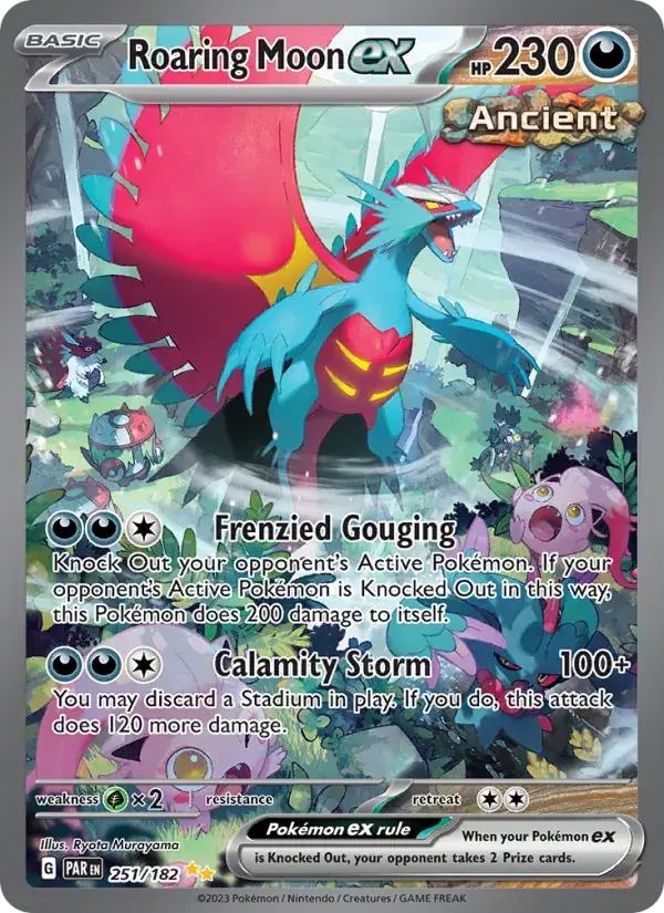 Roaring Moon ex - 251/266 - Paradox Rift