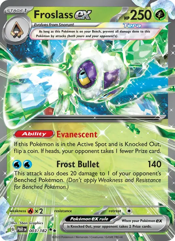 Froslass ex - 003/266 - Paradox Rift