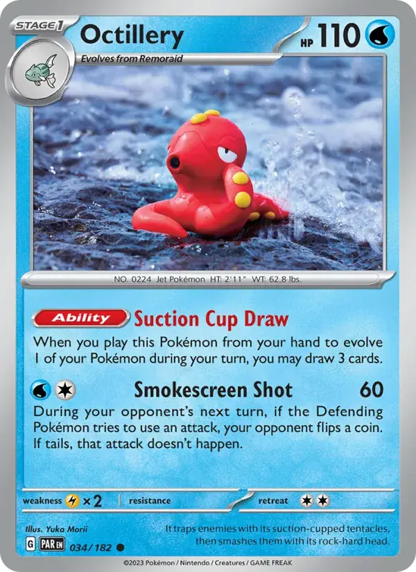 Octillery - 034/266 - Paradox Rift