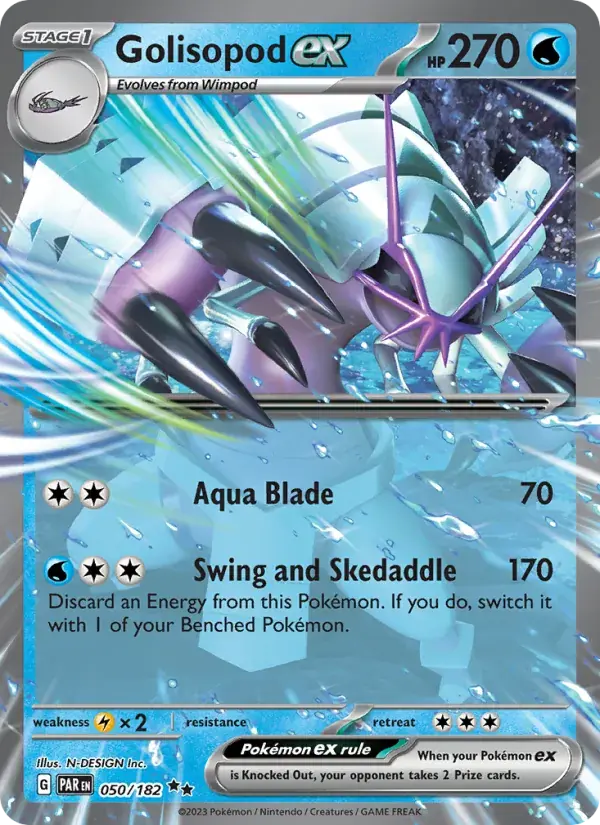Golisopod ex - 050/266 - Paradox Rift