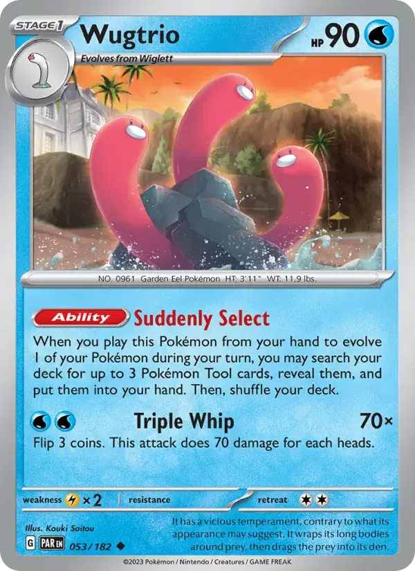 Wugtrio - 053/266 - Paradox Rift