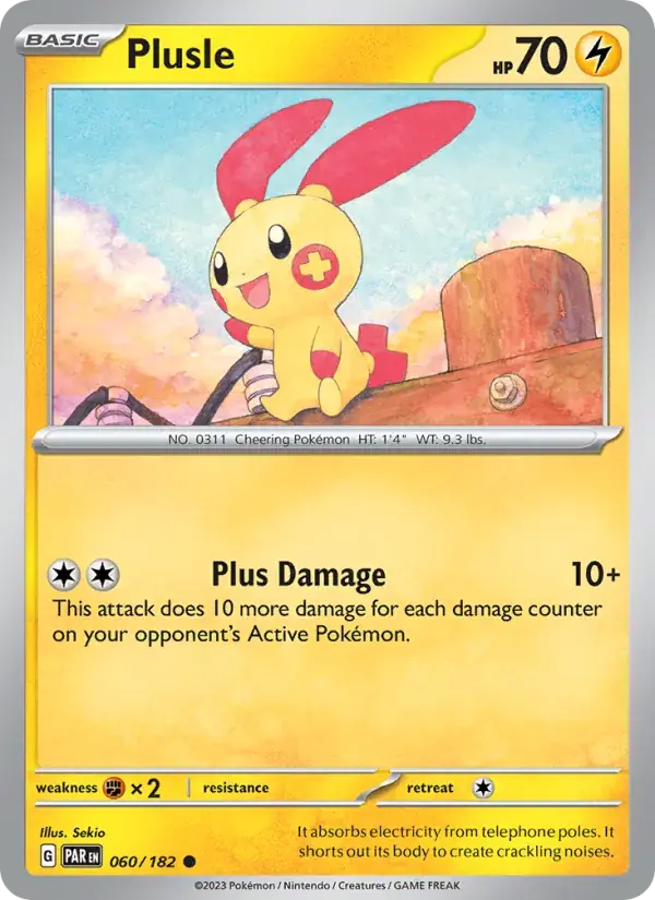 Plusle - 060/266 - Paradox Rift