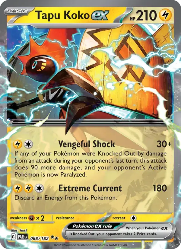 Tapu Koko ex - 068/266 - Paradox Rift