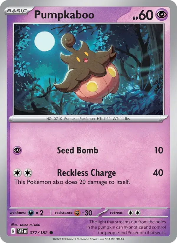 Pumpkaboo - 077/266 - Paradox Rift