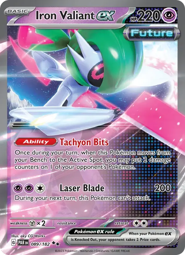 Iron Valiant ex - 089/266 - Paradox Rift