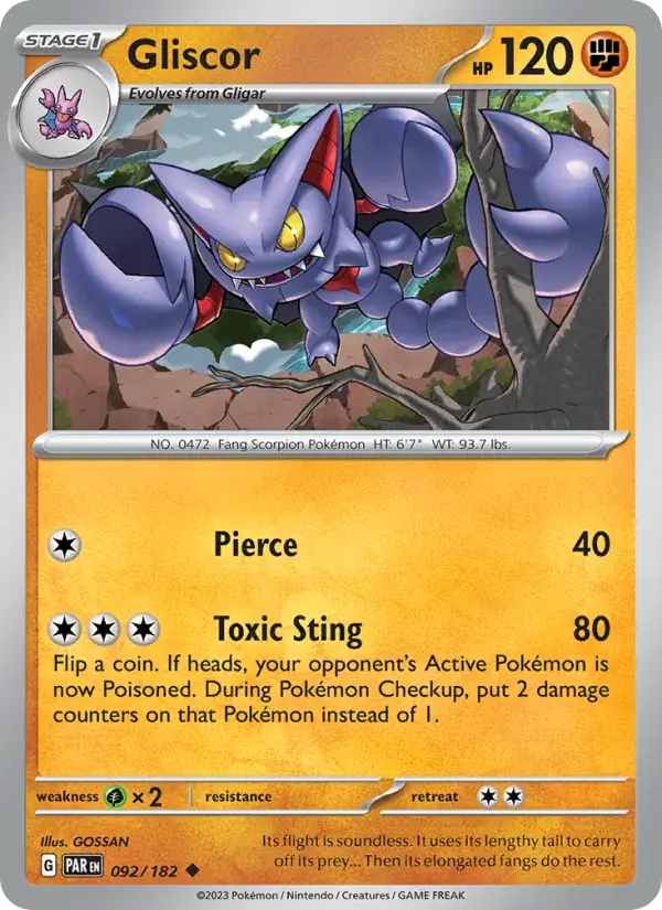 Gliscor - 092/266 - Paradox Rift