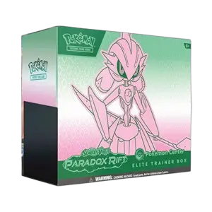 Paradox Rift Iron Valiant Pokémon Center Elite Trainer Box