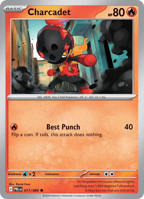 Charcadet - 011/120 - Pitch Black