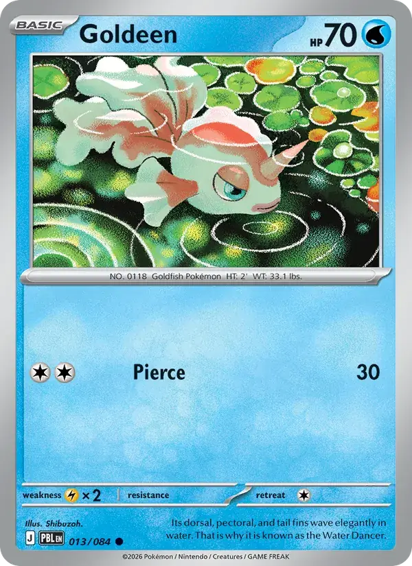 Goldeen - 013/120 - Pitch Black
