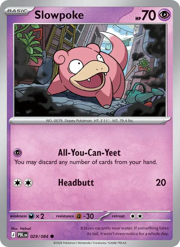 Slowpoke - 029/120 - Pitch Black