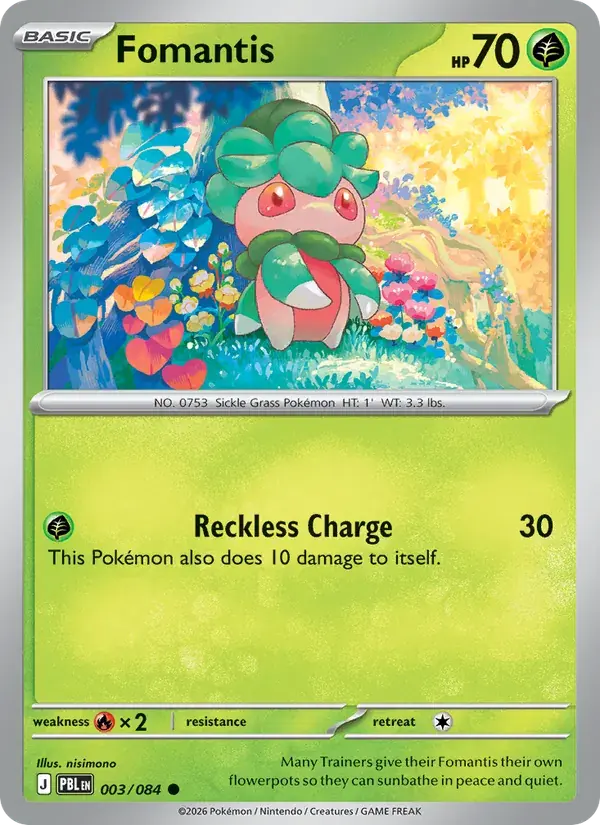Fomantis - 003/120 - Pitch Black