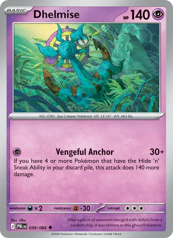 Dhelmise - 039/120 - Pitch Black