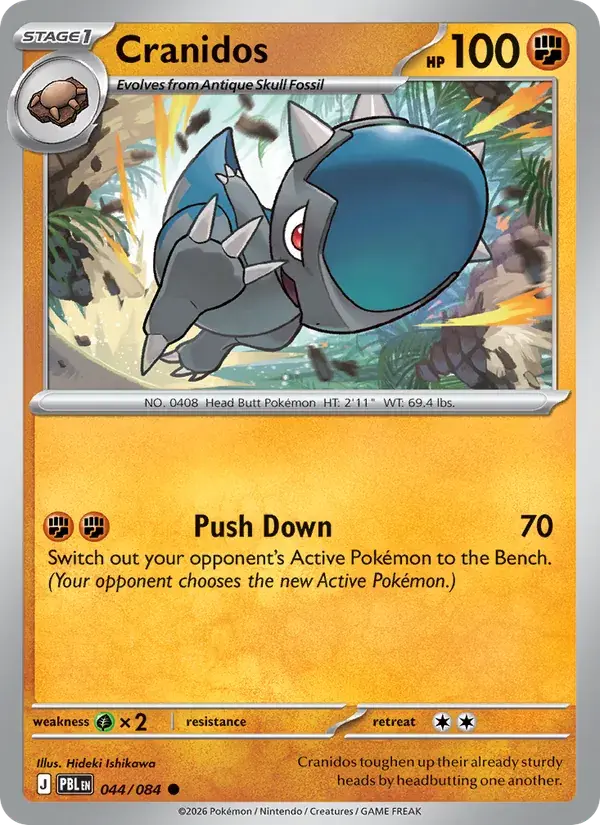 Cranidos - 044/120 - Pitch Black
