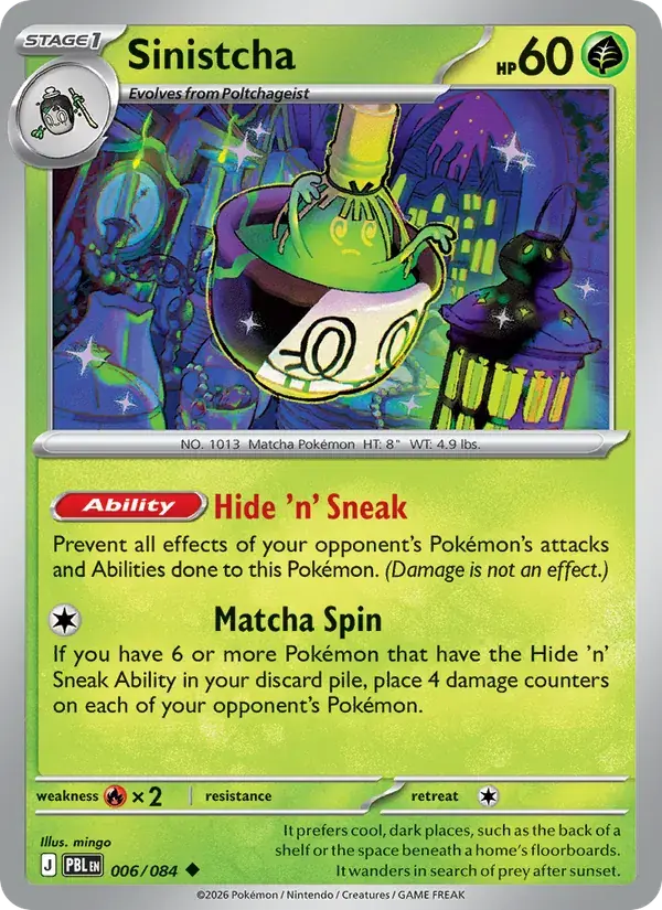 Sinistcha - 006/120 - Pitch Black