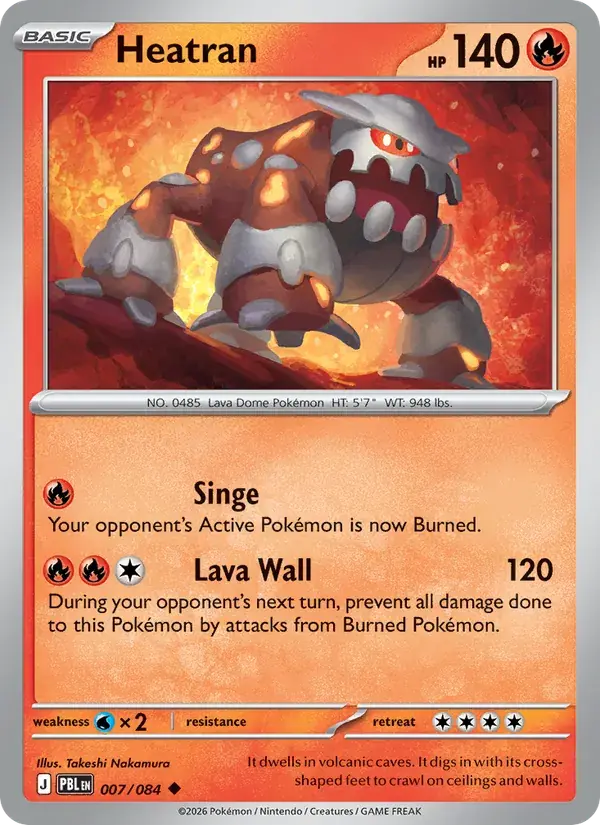 Heatran - 007/120 - Pitch Black