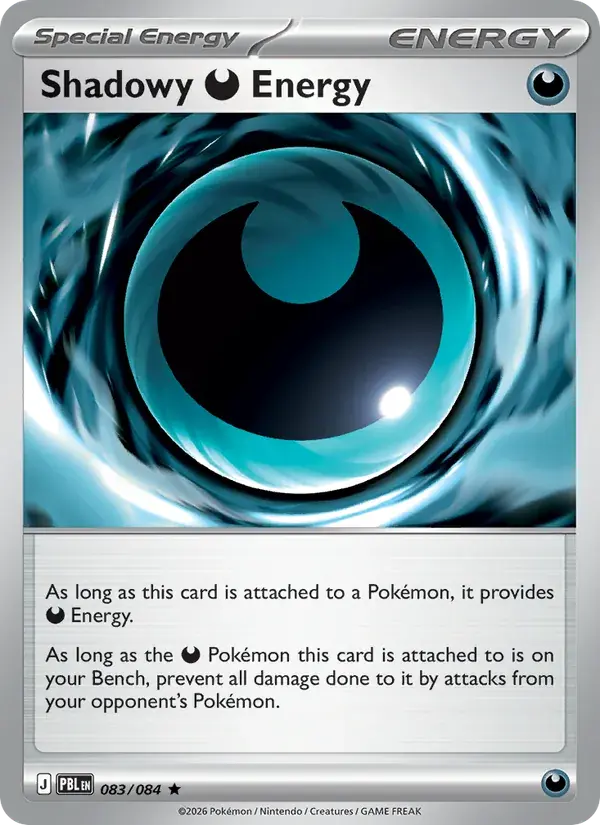 Shadowy Darkness Energy - 083/120 - Pitch Black