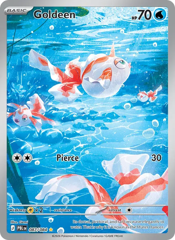 Goldeen - 087/120 - Pitch Black