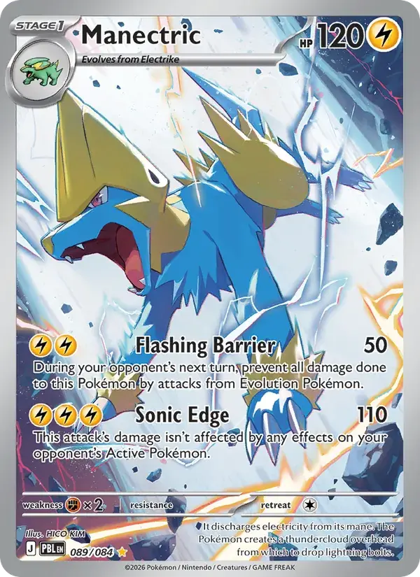 Manectric - 089/120 - Pitch Black