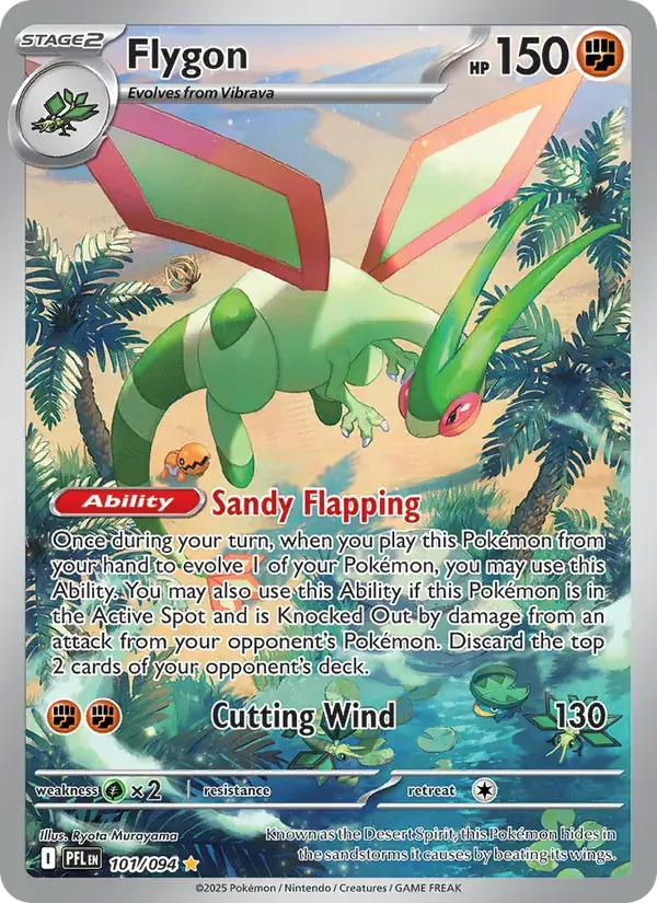 Flygon - 101/130 - Phantasmal Flames