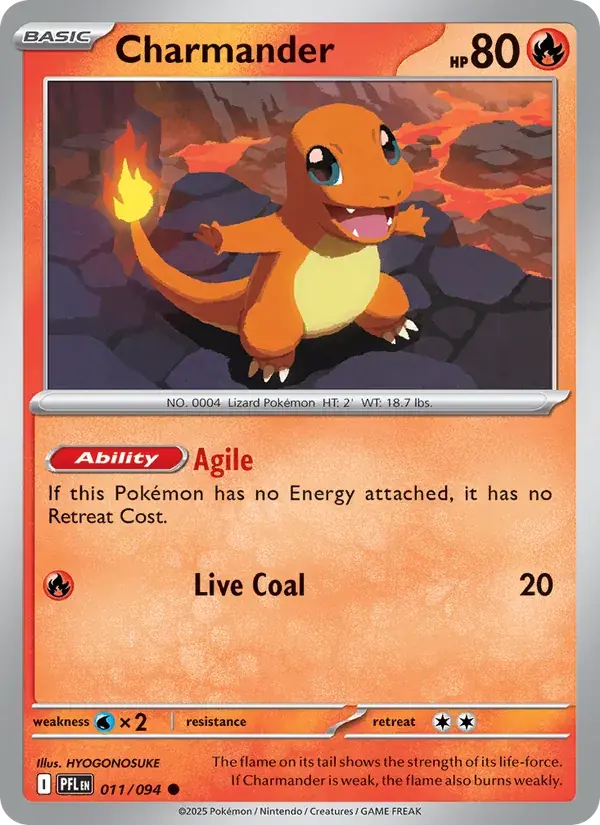 Charmander - 011/130 - Phantasmal Flames