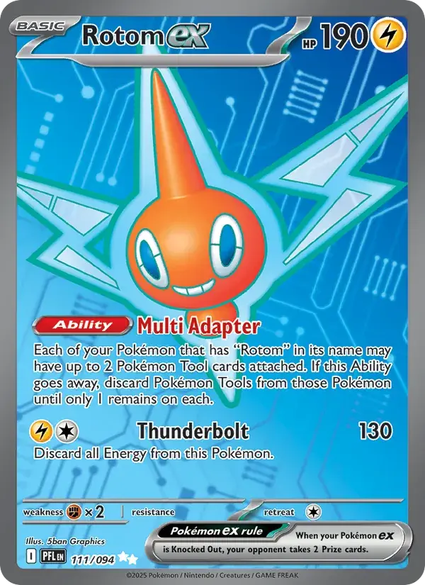 Rotom ex - 111/130 - Phantasmal Flames