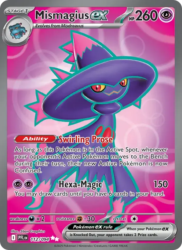 Mismagius ex - 112/130 - Phantasmal Flames